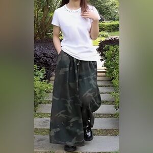 Camouflage Maxi Pants